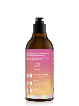 Body in Balance Kids by ONLYBIO Liczi i pomarańcza żel do mycia ciała dla dzieci 400ml