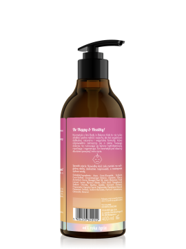 Body in Balance Kids by ONLYBIO Liczi i pomarańcza żel do mycia ciała dla dzieci 400ml