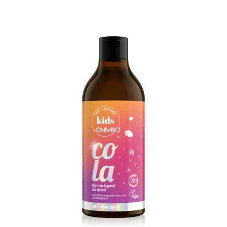 Body in Balance Kids by ONLYBIO Płyn do kąpieli dla dzieci cola 500ml