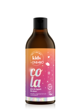 Body in Balance Kids by ONLYBIO Płyn do kąpieli dla dzieci cola 500ml
