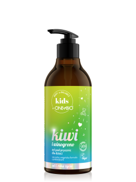 Body in Balance Kids by ONLYBIO Żel pod prysznic dla dzieci kiwi i winogrono 400ml
