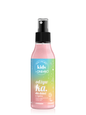 Hair in Balance KIDS by ONLYBIO Odżywka dla dzieci w mgiełce z brokatem 150ml