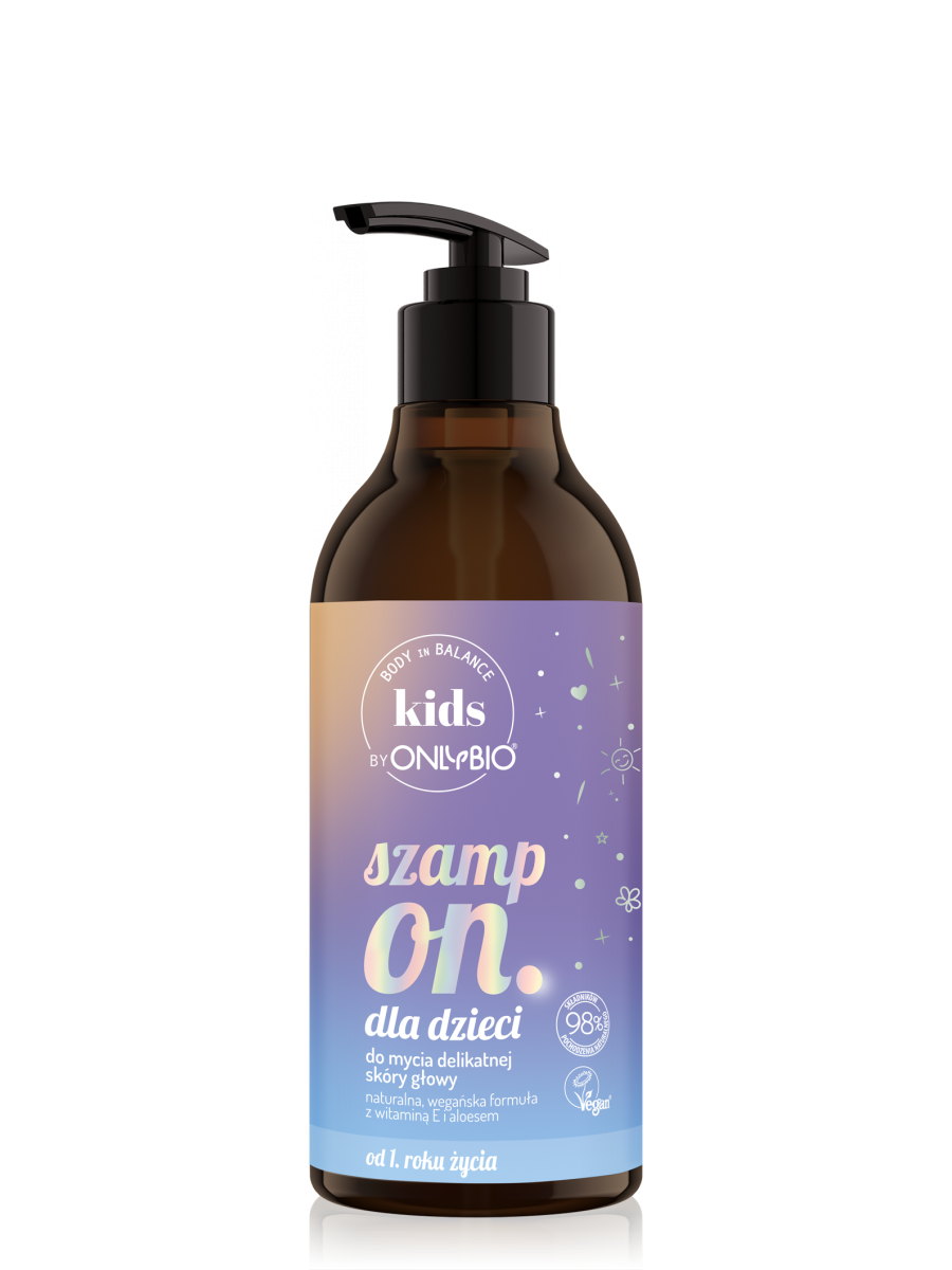 Hair in Balance Kids by ONLYBIO Szampon dla dzieci 400ml