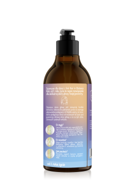 Hair in Balance Kids by ONLYBIO Szampon dla dzieci 400ml