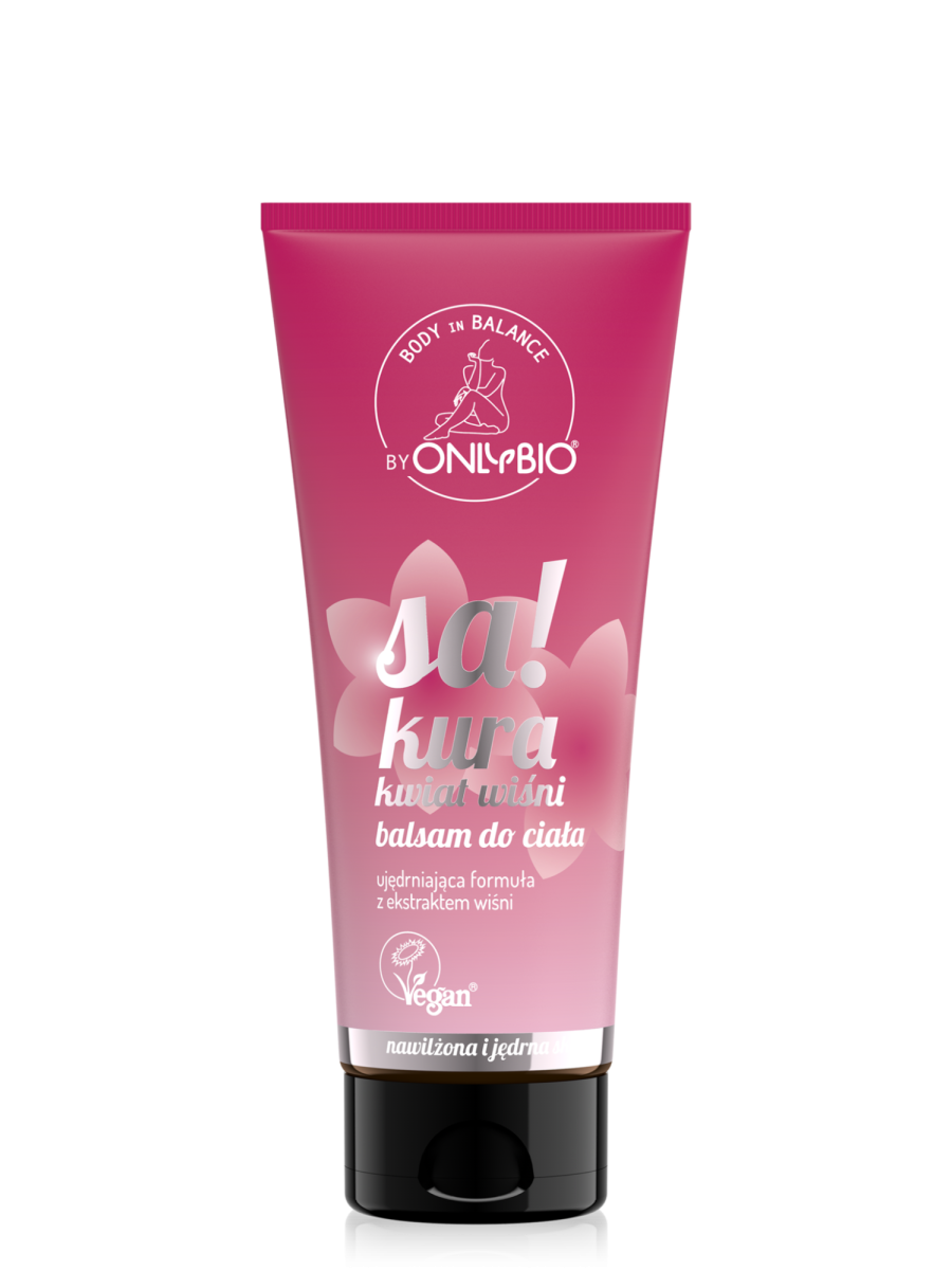 Body in Balance by ONLYBIO Balsam do ciała Sakura kwiat wiśni 200 ml