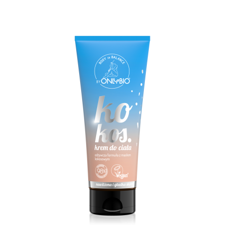 Body in Balance by ONLYBIO Krem do ciała kokosowy 200 ml