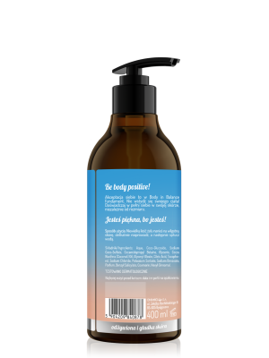 Body in Balance by ONLYBIO Żel pod prysznic Kokos 400ml