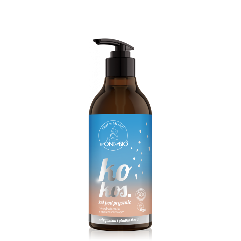 Body in Balance by ONLYBIO Żel pod prysznic Kokos 400ml