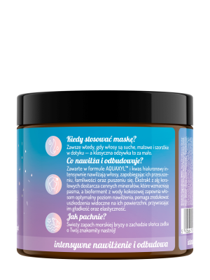 Hair in Balance by ONLYBIO Hydra Maska ultranawilżająca, 400ml