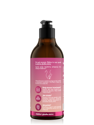 Body in Balance by ONLYBIO Żel pod prysznic Malina 400 ml