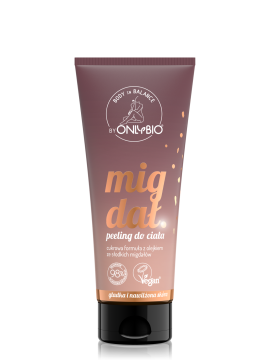 Body in Balance by ONLYBIO Peeling do ciała migdałowy 200ml
