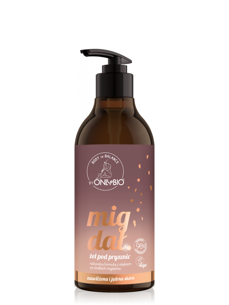 Body in Balance by ONLYBIO Żel pod prysznic Migdał 400ml