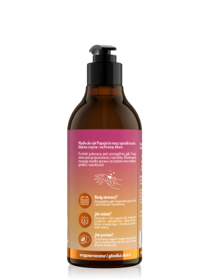 Body in Balance by ONLYBIO Mydło do rąk Papaja 400 ml