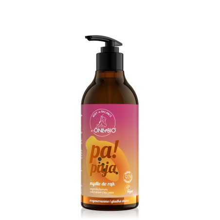 Body in Balance by ONLYBIO Mydło do rąk Papaja 400 ml