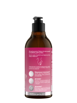 Body in Balance by ONLYBIO Żel pod prysznic Sakura kwiat wiśni 400 ml