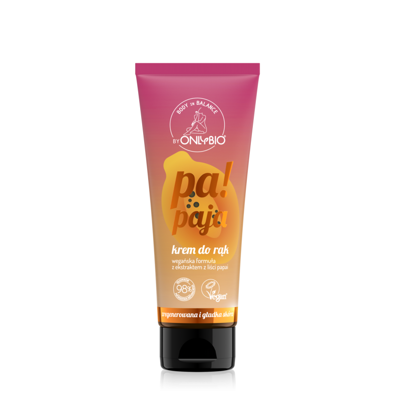 Body in balance by ONLYBIO Krem do rąk Papaja 50 ml