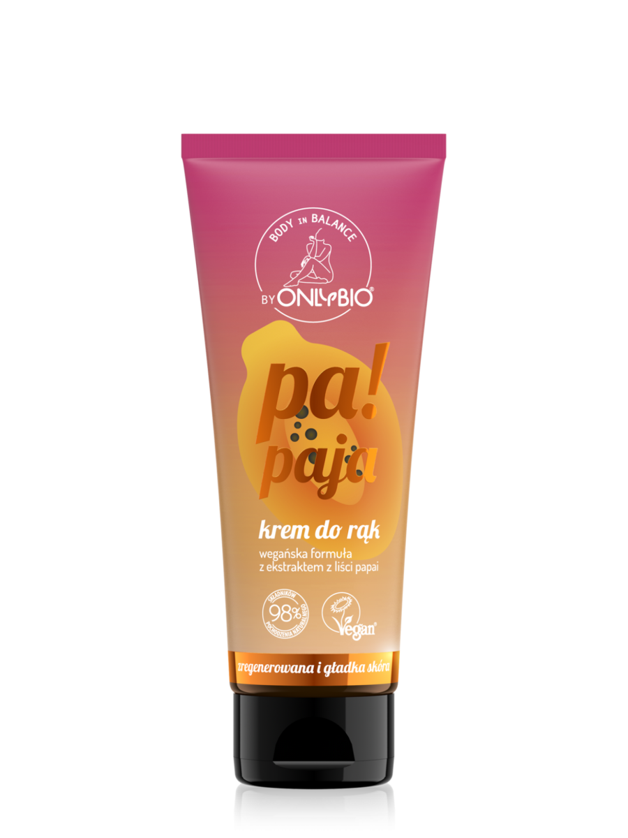 Body in balance by ONLYBIO Krem do rąk Papaja 50 ml