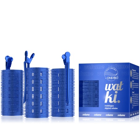 Hair in Balance by ONLYBIO Volume Wałki modelujące objętość włosów 3 szt 4x9 cm