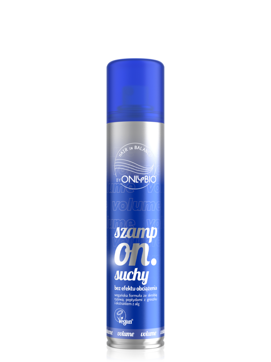 Hair in Balance by ONLYBIO Volume Suchy szampon bez efektu obciążenia 200 ml