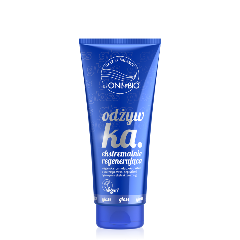Hair in Balance by ONLYBIO Volume Odżywka ekstremalnie regenerująca 200 ml