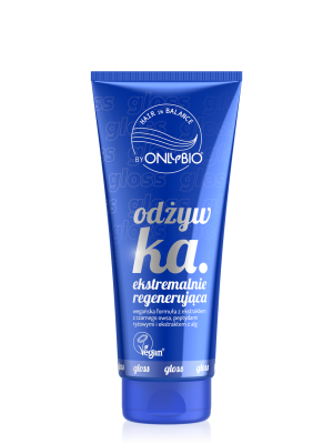 Hair in Balance by ONLYBIO Volume Odżywka ekstremalnie regenerująca 200 ml