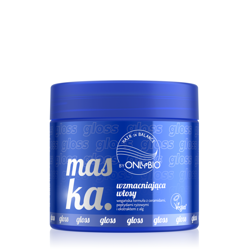 Hair in Balance by ONLYBIO Volume Maska wzmacniająca włókna włosa 280 ml