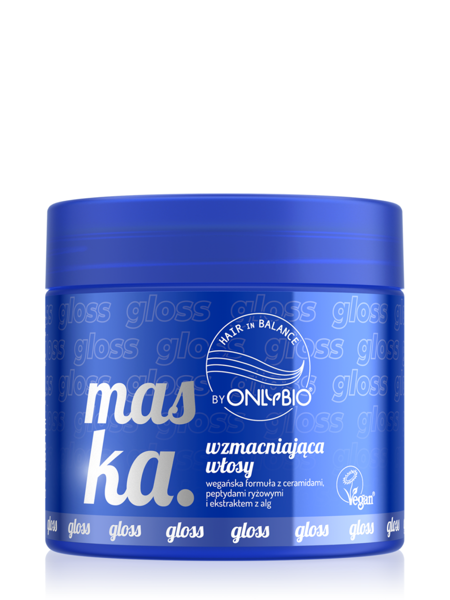 Hair in Balance by ONLYBIO Volume Maska wzmacniająca włókna włosa 280 ml