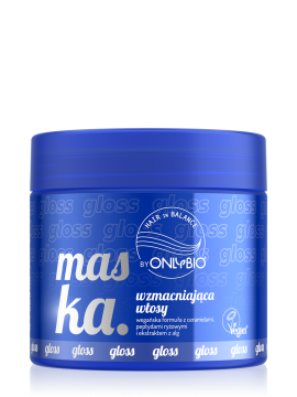 Hair in Balance by ONLYBIO Volume Maska wzmacniająca włókna włosa 280 ml
