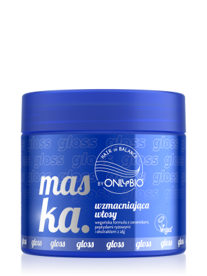 Hair in Balance by ONLYBIO Volume Maska wzmacniająca włókna włosa 280 ml