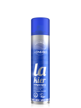 Hair in Balance by ONLYBIO Volume Lakier nabłyszczający do włosów, bardzo mocne utrwalenie 300 ml