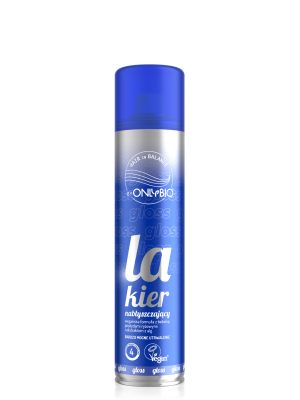 Hair in Balance by ONLYBIO Volume Lakier nabłyszczający do włosów, bardzo mocne utrwalenie 300 ml