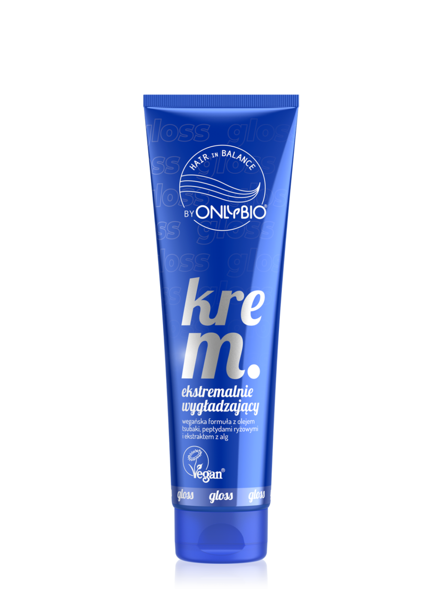 Hair in Balance by ONLYBIO Volume Krem ekstremalnie wygładzający strukturę włosa 150 ml