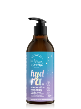 Hair in Balance by ONLYBIO Hydra Szampon ultranawilżający do bardzo suchej skóry głowy i włosów, 400ml