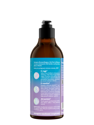 Hair in Balance by ONLYBIO Hydra Szampon ultranawilżający do bardzo suchej skóry głowy i włosów, 400ml