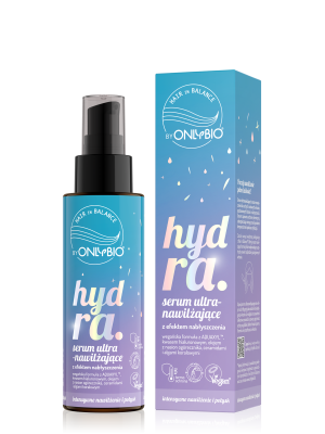 Hair in Balance by ONLYBIO Hydra Serum ultranawilżające z efektem nabłyszczenia, 100ml