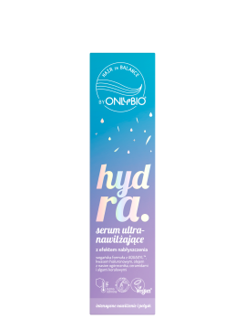 Hair in Balance by ONLYBIO Hydra Serum ultranawilżające z efektem nabłyszczenia, 100ml
