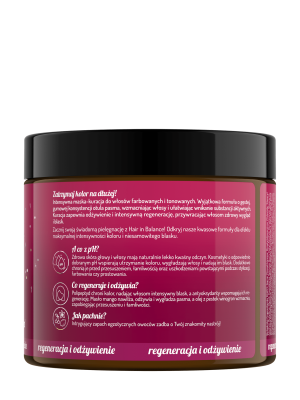 Hair in Balance by ONLYBIO Kolor Maska - kuracja odbudowująca 280 ML