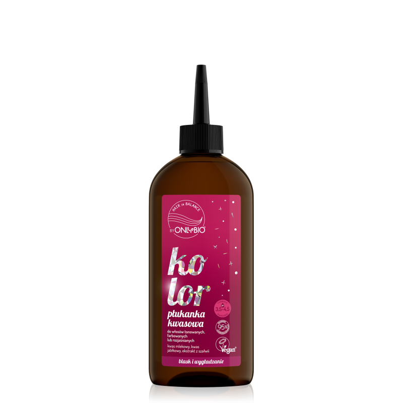 Hair in Balance by ONLYBIO Kolor Płukanka kwasowa 300 ml