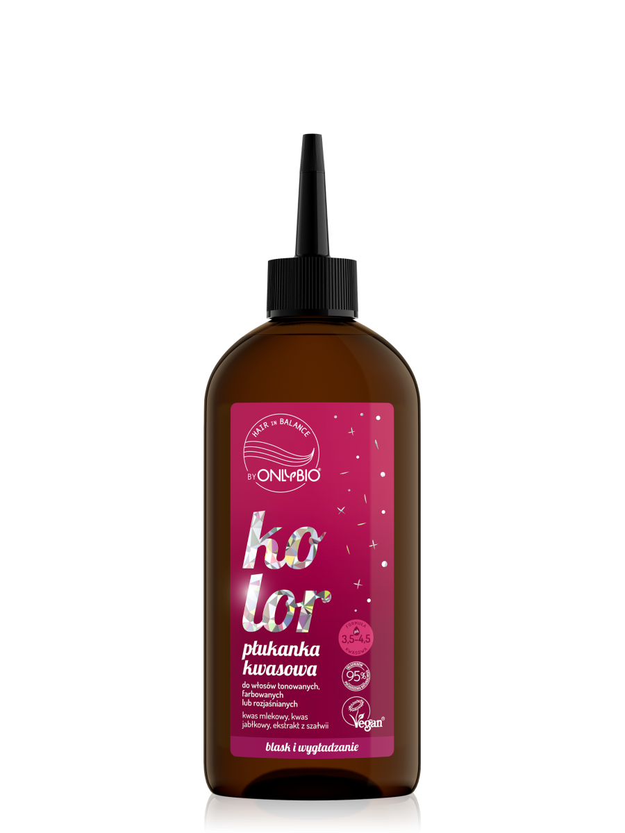 Hair in Balance by ONLYBIO Kolor Płukanka kwasowa 300 ml