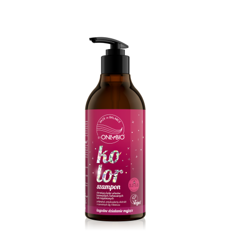 Hair in Balance by ONLYBIO Kolor Szampon chroniący kolor włosów 400 ml