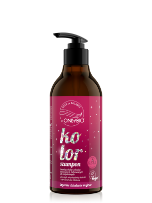 Hair in Balance by ONLYBIO Kolor Szampon chroniący kolor włosów 400 ml