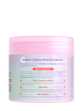 OnlyBio x Invisibobble Hair in Balance Maska wygładzająca z efektem bouncy 280 ml