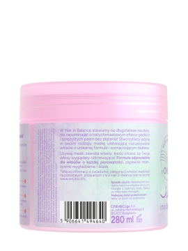 OnlyBio x Invisibobble Hair in Balance Maska wygładzająca z efektem bouncy 280 ml