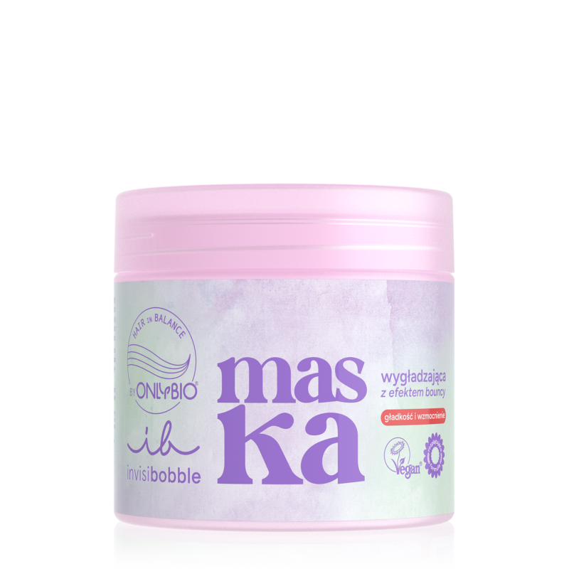 OnlyBio x Invisibobble Hair in Balance Maska wygładzająca z efektem bouncy 280 ml