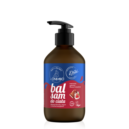 OnlyBio x Wedel Balsam do ciała inspirowany zapachem Mleczna Tuskawkowa 250ml