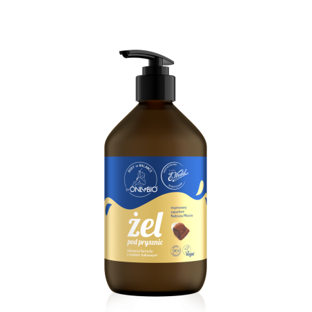 OnlyBio x Wedel Żel pod prysznic inspirowany zapachem Nadziana Mleczna 500ml