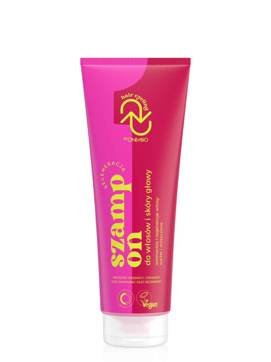 Hair Cycling by ONLYBIO Regeneracja szampon do włosów i skóry głowy 250ml