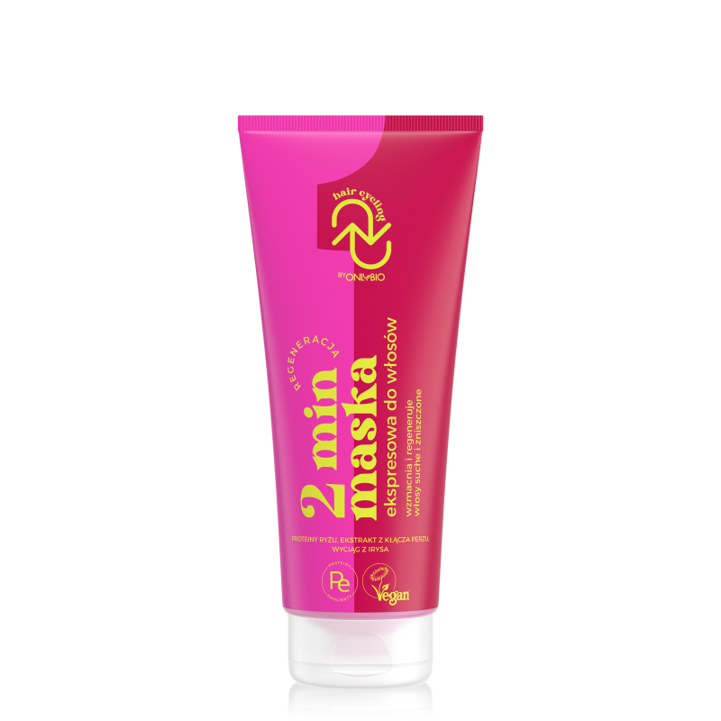 Hair Cycling by ONLYBIO Regeneracja 2 minutowa maska ekspresowa do włosów 200ml