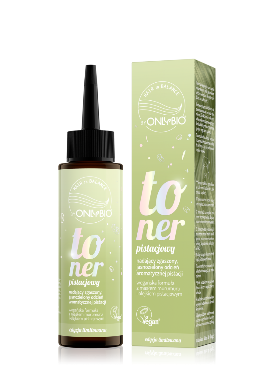 Hair in balance by OnlyBio Toner Pistacjowy 100 ml
