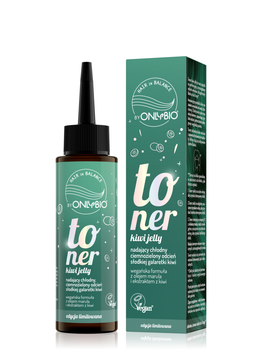 Hair in balance by OnlyBio Toner Kiwi Jelly 100 ml EDYCJA LIMITOWANA